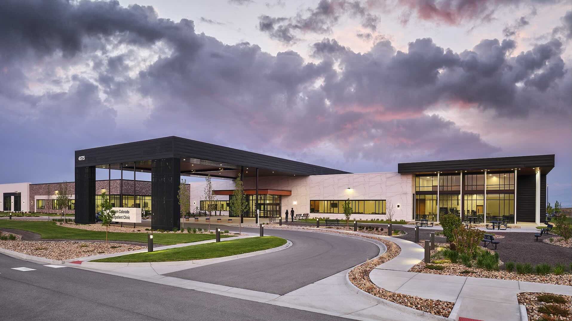 Modern government building recently completed by SDA Inc., showcasing construction quality and innovation.